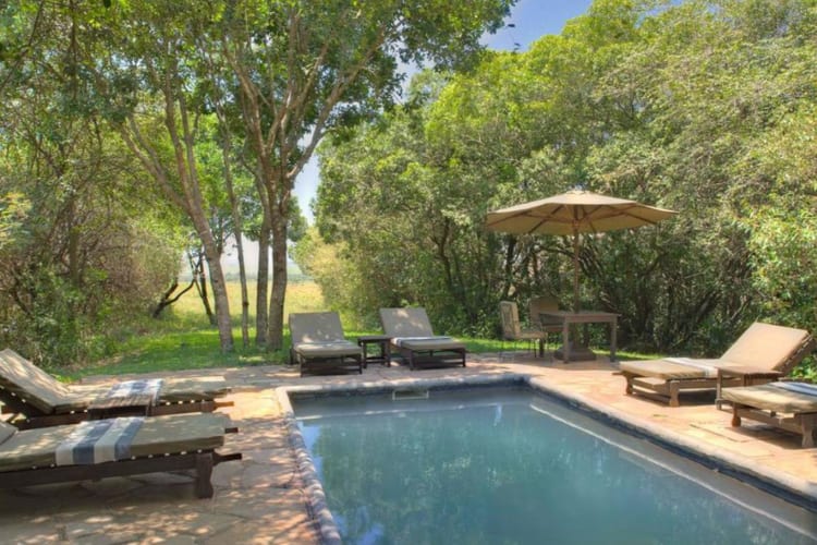 Bateleur-camp pool